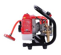 Loobiiny Spruzzatore a benzina ad alta pressione, a 2 tempi, con valvola di regolazione della pressione, serbatoio da 650 ml, tubo ad alta pressione, 1,2 m/10 m