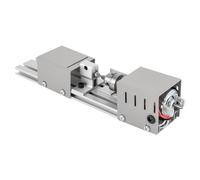 Loobiiny Utensili in legno, lucidatrice, tornio, tornio, perle, mini 100 W, lucidatrice, lucidatrice, polisher multiuso, legno lathe 12-24 VDC