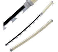 Loocaa Demon Slayer Riempi Calzini - Spada in Bambù per Bambini e Adolescenti Cosplay Spada per Halloween Natale Festa Anime Tanjiro - Dimensione 76 cm Per Bambino (Hashibira Inosuke)