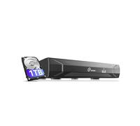 Loocam Videoregistratore di rete PoE NVR PoE da 8 canali, supporta fino a 8 telecamere IP cablate (1080P/3MP/4MP/5MP), HDD da 1 TB integrato, sistema di telecamere di sicurezza compatibile per la casa