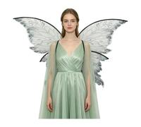 Loodgao Ali Cosplay Farfalla Accessori Pasqua E Halloween Costume Di Fata | Materiale Di Alta Qualità,Progetto Regolabile,Aspetto Elegante,Costume Per Halloween,Lolita,Rave,In Maschera,Carnevale