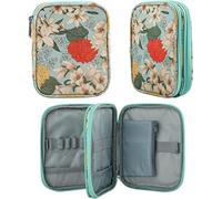 LOOEN Borsa per uncinetto,borsa organizer portatile per uncinetto e altri accessori per maglieria, facile da trasportare, borsa organizer (accessori non inclusi)