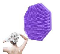 Loofah - Spazzola per corpo esfoliante, ad asciugatura rapida, massaggiatore da bagno multifunzionale con foro sospeso, design durevole per uomini, donne, viaggi, in