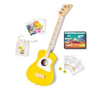 Loog Pro Acoustic - Chitarra acustica a 3 corde, dai 6 anni in su, con app e lezioni incluse, colore: Giallo