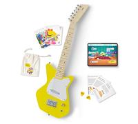 Loog Pro VI Chitarra elettrica per bambini per principianti dai 9 anni in su, app di apprendimento e lezioni incluse (giallo)