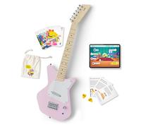 Loog Pro VI Chitarra elettrica per bambini per principianti dai 9 anni in su, app di apprendimento e lezioni incluse (rosa)