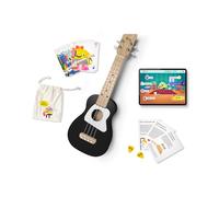 Loog Ukulele soprano in legno per bambini e principianti, app e lezioni, tutte le età (nero)