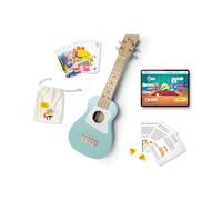 Loog Ukulele soprano in legno per bambini e principianti, app e lezioni, tutte le età (verde)