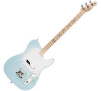 Loog X Fender Telecaster Sonic - Chitarra per asilo a 3 corde, colore: Blu