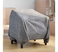 LoogCape 5 coperte per trasloco, 150 x 200 cm, in tessuto, per mobili, dispositivi, cantieri, magazzini, fai da te, industria, antiurto, antistrappo, impermeabili, durevoli, flessibili