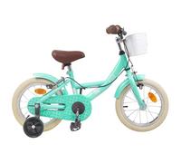 LoogCape Bicicletta per bambini da 14 pollici, per 3-5 anni, telaio in acciaio robusto, sella e manubrio regolabili, sistema leggero a una marcia, freno a cerchione, adatta per città, fuoristrada
