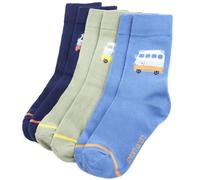 LoogCape Calzini per bambini con tallone e punta rinforzati, antiscivolo, traspiranti, morbidi, per bambini di età compresa tra 8 e 10 anni, adatti per scuola, sport e tempo libero