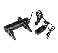 LoogCape Chiarificatore UVC da 10.000 litri per laghetti con lampada UVC da 11 Watt, montaggio facile, contro gli agenti patogeni, adatto per laghetti da giardino, giochi d'acqua, fontane, include