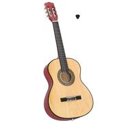 LoogCape Chitarra classica per principianti e bambini, 3/4, 91 cm, in legno di tiglio, con accessori, ideale per principianti e bambini, adatta per lezioni musicali e hobby