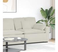 LoogCape Divano modulare con braccioli, cuscino color crema, 100 cm, per un paesaggio abitativo flessibile, elementi di seduta con imbottitura e funzione sonno, per soggiorno, lounge, home cinema