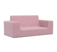 LoogCape Divano per bambini a 2 posti, in morbido peluche, resistente, rimovibile, lavabile, comodo mobile per la camera dei bambini, per rilassarsi, giocare e leggere, adatto per la cameretta dei