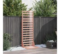 LoogCape Doccia per esterni, 225 cm, in legno massiccio di Douglas e acciaio inox, regolabile, per giardino, piscina, idromassaggio, spa, vasca idromassaggio, piscina fuori terra, resistente alle