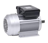 LoogCape Motore elettrico monofase in alluminio, 1,5 kW, 2 CV, 2800 giri/min, IP55, motore robusto per industria, agricoltura, commercio e casa, albero di lunga durata, bassa manutenzione