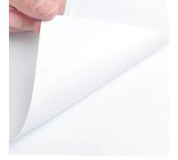 LoogCape Pellicola 3D per auto, bianca, 100 x 150 cm, autoadesiva, antigraffio, senza bolle, resistente ai raggi UV, per auto, veicoli, interni, esterni, carrozzeria, tuning, pellicola protettiva per