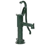 LoogCape Pompa a manovella in ghisa per giardino e fontane, funzionamento manuale, altezza di erogazione di 6 metri, durevole, facile da montare, adatta per circolazione dell'acqua, irrigazione