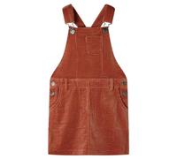 LoogCape Salopette per bambini Cord Cognac 116, per bambine e bambini di età compresa tra 5 e 6 anni, in cotone, spalline regolabili, tasche applicate, comodo look quotidiano e per il tempo libero