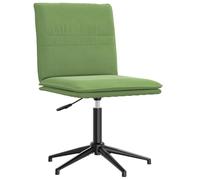 LoogCape Sedia da pranzo in velluto verde chiaro, regolabile in altezza, design ergonomico per cucina e soggiorno, moderno set di sedie in metallo e legno
