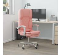 LoogCape Sedia da ufficio con funzione massaggiante, in ecopelle, regolabile in altezza, girevole, con braccioli e schienale per lavorare ergonomicamente in casa e nello studio