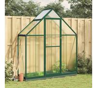LoogCape Serra con telaio di fondazione, verde, 169 x 58 x 202 cm, in alluminio e policarbonato, resistente alle intemperie, resistente al gelo, per giardinaggio, balcone, terrazza, verdure, erbe