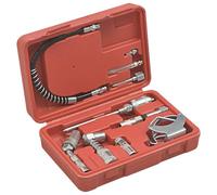 LoogCape Set di accessori per pressa-grasso in ferro ad alte prestazioni, con adattatore e prolunga, per lavori di lubrificazione in officina, garage, auto, moto, veicolo