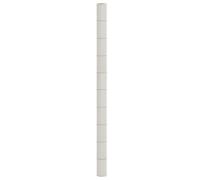 LoogCape Telo anti-erbacce bianco, 2 x 10 m, telo da giardino, permeabile all'acqua, resistente agli strappi, pellicola protettiva per le radici, per aiuole rialzate, serre, giardini, sentieri di