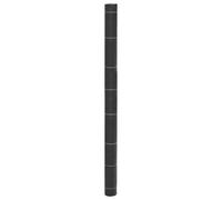 LoogCape Tessuto non tessuto per erbacce nero, 1,5 x 25 m, tessuto non tessuto da giardino, per pavimento, pacciamatura, protezione delle radici, permeabile all'acqua, stabilizzato ai raggi UV