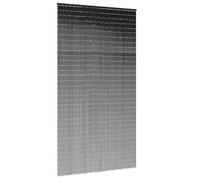 LoogCape Zanzariera per porta, 120 x 220 cm, in bambù, per porte, finestre, balconi, terrazze, con e telaio di tensione, colore: grigio scuro