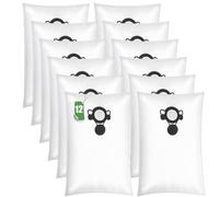 LOOHAOC 12x Sacchetti Aspirapolvere Compatibili con Nilfisk Alto Aero 20/21/25/26/31/VL200/Compatibili con MAKITA VC2010L/VC2511L/VC2512L/VC3011L/Tipo DSM 42 Sacchetti in Tessuto non Tessuto