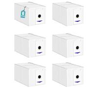 LOOHAOC Set di 6 Sacchetti per la Polvere Compatibili con ECOVACS DEEBOT T30 PRO Omni / T30 Omni - Accessori di Ricambio per Aspirapolvere con Capacità Extra-Large(Non applicabile a T30S/T30S PRO)