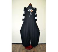 Look a Strati Sogno-Tuta Ampia Ballon-Stil Basso Passo Black 42,44, 46,48, 50