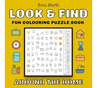 Look and Find: Around the Home - Fun Colouring Puzzle Book [UK]