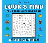 Look and Find: At the Airport - Fun Coloring Puzzle Book [US]