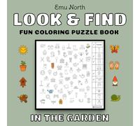 Look and Find: In the Garden - Fun Coloring Puzzle Book [USA]