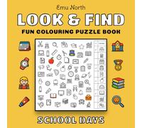 Look and Find: School Days - Fun Colouring Puzzle Book