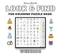 Look and Find: Wedding - Fun Coloring Puzzle Book [USA]
