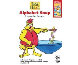 LOOK AND LEARN: Alphabet Soup - Learn the Letters