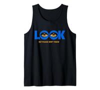 Look But Don't Touch Eyes Graphic Statement Design Canotta