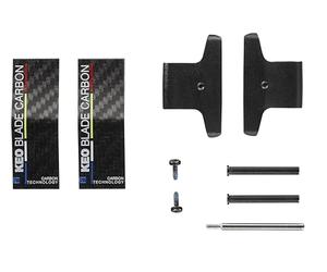 LOOK Cycle - Kit Lamine, KEO Blade Carbon - Kit di Lamine per Pedali KEO Blade in Carbonio, Ceramica e Titanio - Lama di Ricambio e/o Correzione della Tensione - Tensione XX