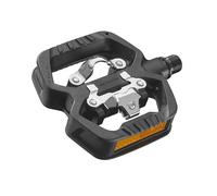 LOOK Cycle - Pedali da Bici GEO Trekking - Pedali Robusti e Ibridi, 1 Lato Automatico, 1 Lato Piatto - Ideali per Tutti gli Spostamenti, in Città, su Strada e sui Sentieri - Pedali + Tacchette EASY