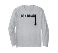 Look Down You Failed Funny Prankster Gag Joke Prank Humor Maglia a Manica