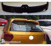 LOOK GTI SPOILER POSTERIORE SUL TETTO NERO LUCIDO PER VW POLO DAL 2017