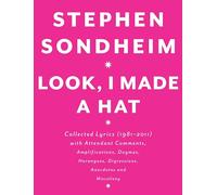 Stephen Sondheim Look, I Made a Hat (Copertina rigida)