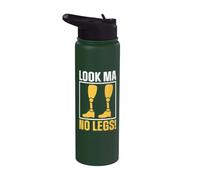Look Ma No Legs Amputato Stainless Steel Insulated Water Bottle