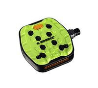 Look Pedali bici Trail Grip – Pedale piatto con Activ Grip, antiscivolo in gomma – Lime