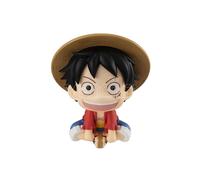 Megahouse Pvc Look Up Monkey D. Luffy One Piece Statue 11 Cm Rosa